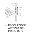 Letto a 3 snodi 4 sezioni Elettrico - Antano Group Euclide 4S EL 01 - immagine 3