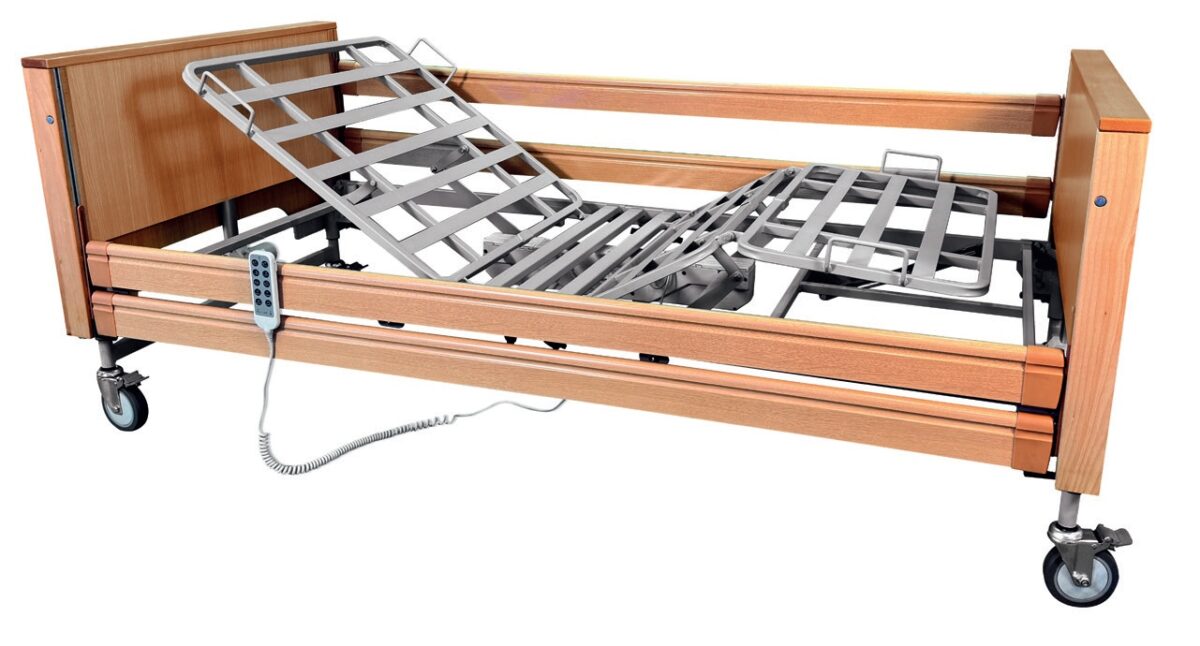 Letto per degenza elettrico 3 snodi elevabile Trendelemburg – GARDENIA 2.0 - Moretti Spa MP393 - immagine 1