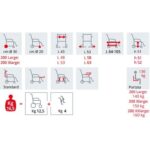 Sedia Universale da Transito - Surace 200XL - immagine 2