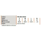 Afo Extrastrong Roten Tabella Misure