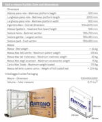Lettoantanoeuclide Scaratteristichetecniche