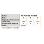 Tabella Misure Carpo Roten