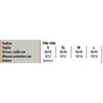 Tabella Misure Cervilight Pr