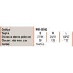 Tabella Misure Nhyco Roten