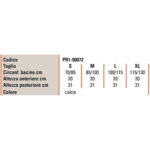 Tabella Misure Pr Roten