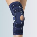 Ginocchiera traspirante lunga con snodo Physioglide® - Fgp PhyloEtek Collamed® Close