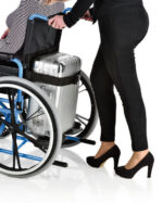 Sedia a Rotelle universale indistruttibile con portabagagli - Surace SQUAW - immagine 2