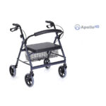 Rollator pieghevole in acciaio con seduta imbottita – Moretti Spa RH520 APOLLO HD