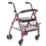 Rollator pieghevole in alluminio 4 ruote – Moretti Spa RP518 ATOS - immagine 2