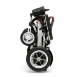 Carrozzina elettronica pieghevole con apertura telecomandata e telaio in alluminio KSP - H20 - immagine 2